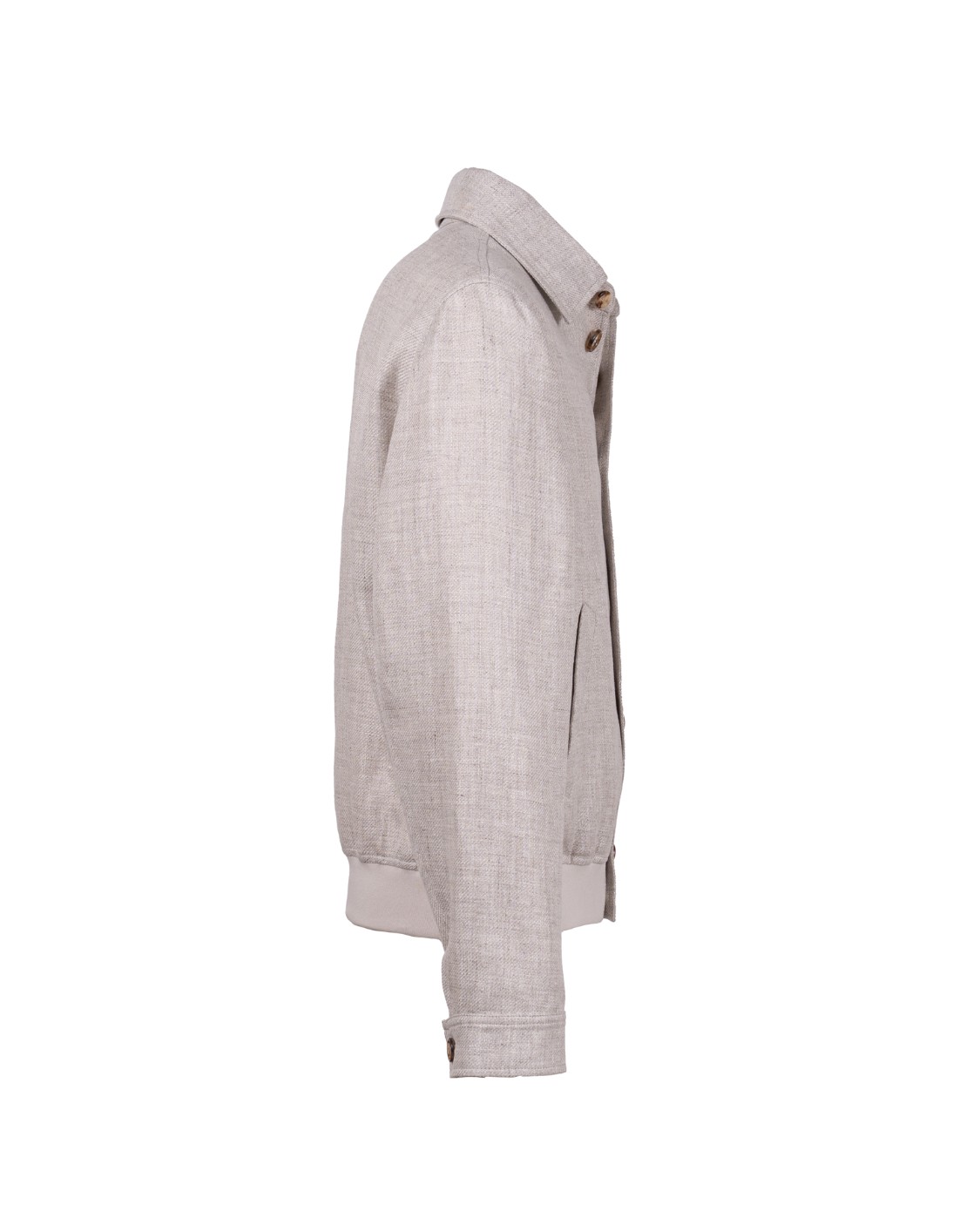 shop BRUNELLO CUCINELLI  Giacchetto: Brunello Cucinelli giacchetto in misto lino.
Colletto.
Maniche lunghe.
Chiusura con bottoni.
Tasche laterali.
Fondo elasticizzato.
Polsini con bottone.
Composizione: 74% Lino 24% Lana 2% Seta.
Fabbricato in Italia.. MW4826407-C2165 number 3759763